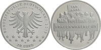 Bundesrepublik Deutschland 20 Euro 2019 D 100 Jahre Frauenwahlrecht vz-st 25,00 EUR prix TTC + 10,00 EUR frais d'envoi