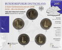 Bundesrepublik Deutschland 5 x 2 Euro 2 Euro Länderserie - Hamburg St. Michaelis -