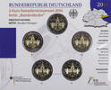 Bundesrepublik Deutschland 5 x 2 Euro 2 Euro Länderserie - Sachsen -
