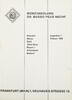 Frankfurt Literatur Dr. Busso Peus Nachfolger - Lagerliste 7 -