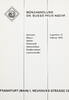 Frankfurt Literatur Dr. Busso Peus Nachfolger - Lagerliste 13 -