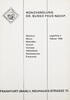 Frankfurt Literatur Dr. Busso Peus Nachfolger - Lagerliste 3 -