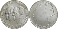 Bundesrepublik Deutschland Medaille Willy Brandt u. Willi Stoph - Das Deutsche Gespräch zu Erfurt am 19.3.1970 -