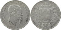 Italien 5 Lire Vittorio Emanuele II. (1861-1878) - Kursmünze -