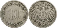 Kaiserreich 10 Pfennig Kursmünze (1890-1916) -