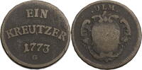Ulm, Stadt Kreuzer Kursmünze (1772-1773) -