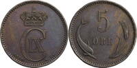 Dänemark 5 Öre Kursmünze (1874-1906) -