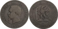 Frankreich 10 Centimes Napoleon III. (1852-1870) - Kursmünze (1852-1857) -