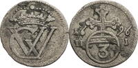 Braunschweig-Lüneburg-Celle 3 Kreuzer Georg II. Wilhelm -