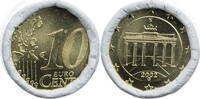Karlsruhe 40 x 10 Cents Originalrolle Staatliche Münzen Baden-Württemberg -