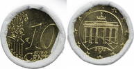 München 40 x 10 Cents Originalrolle Bayrisches Hauptmünzamt -