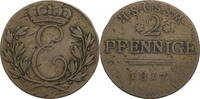 Sachsen-Coburg-Saalfeld 2 Pfennige Ernst I. (1806-1826) -