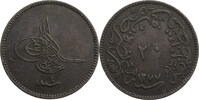 Osmanisches Reich 20 Para Abdul Aziz (1861-1876) -