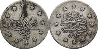 Osmanisches Reich 1 Kurus Abdülhamid II. (1876-1909) - Kursmünze (1883-1908) -