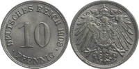Kaiserreich 10 Pfennig Kursmünze (1890-1916) -