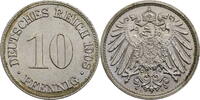 Kaiserreich 10 Pfennig Kursmünze (1890-1916) -