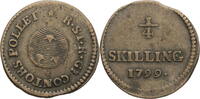 Schweden ¼ Skilling Gustav IV. Adolf (1792-1809) - Kursmünze (1799-1800) -