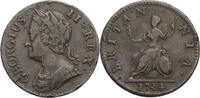 Großbritannien 1 Farthing George II. (1727-1760) - Kursmünze ( 1741-1754 ) -