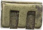 Ghana Goldstaubgewicht der Ashanti-Akan in geometrischer Form -