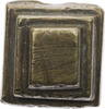 Ghana Goldstaubgewicht der Ashanti-Akan in geometrischer Form -