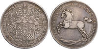 Braunschweig-Calenberg-Hannover Taler Ernst August (1679-1698), Clausthal, Ausbeute der Harzer Gruben, RR! -