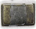 Ghana Goldstaubgewicht der Ashanti-Akan in geometrischer Form -