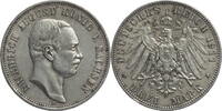 Kaiserreich, Sachsen 3 Mark Friedrich August II. (1904-1918) - Kursmünze (1908-1913) -