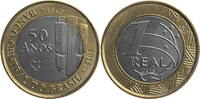 Brasilien 1Real 50 Years of Central Bank -