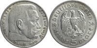 Drittes Reich 5 Reichsmark Hindenburg - Kursmünze (1935-1936) -