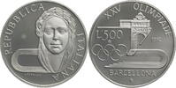 Italien 500 Lire Olympische Spiele 1992 in Barcelona -
