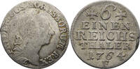 Preussen, Königreich 1/6 Taler Friedrich II. (1740-1786) Magdeburg -