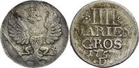 Preussen, Königreich 4 Mariengroschen Friedrich II. (1740-1786) Aurich -