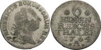 Preussen, Königreich 1/6 Taler Friedrich II. der Große (1740-1786) -