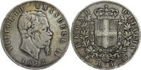 Italien 5 Lire Vittorio Emanuele II. (1861-1878) - Kursmünze -