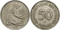 Bundesrepublik Deutschland 50 Pfennig Kursmünze (1950-2001) -