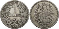 Kaiserreich 1 Mark Kursmünze (1873-1887) -