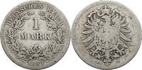 Kaiserreich 1 Mark Kursmünze (1873-1887) -