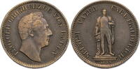 Baden, Großherzogtum 1 Kreuzer Leopold I. (1830-1852) - Auf die Errichtung des Karl Friedrich Denkmal -