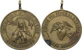 Italien Medaille Wallfahrtanhänger - Ferita del Cuore di S. Teresa -
