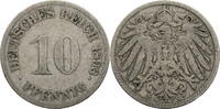 Kaiserreich 10 Pfennig Kursmünze (1890-1916) -