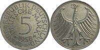 Bundesrepublik Deutschland 5 DM Kursmünze (1951-1974) -