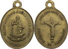 Belgien, Tancremont Medaille Wallfahrtanhänger - Hl. Antonius -