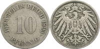 Kaiserreich 10 Pfennig Kursmünze (1890-1916) -