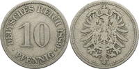 Kaiserreich 10 Pfennig Kursmünze (1873-1889) -