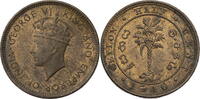 Ceylon 1 Cent Georg VI. (1936-1952) - Kursmünze (1937-1942) -