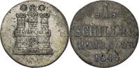 Hamburg, Stadt 1 Schilling 1846  12,00 EUR prix TTC + 10,00 EUR frais d'envoi