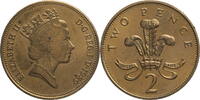 Großbritannien 2 Pence Elisabeth II. (1952-2022) - Kursmünze (1985-1992) -