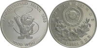 Nord Korea 5000 Won 1986 Olympische Sommerspiele 1988 in Seoul - Maskott... 18,00 EUR prix TTC + 10,00 EUR frais d'envoi