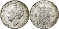 Niederlande 1 Gulden Wilhelmina - Kursmünze (1922-1945) -