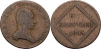 Salzburg 1 Kreuzer Ferdinand (1803-1806), Kurfürst von Salzburg -